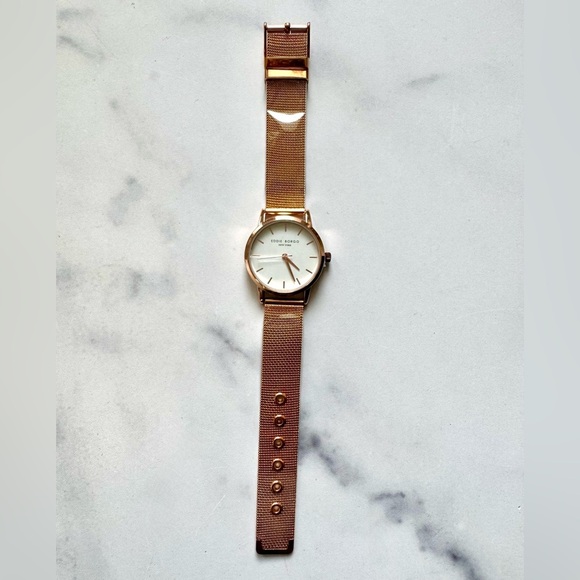 NEW IN BOX Eddie Borgo "The Soho" Rose Gold Watch - Picture 3 of 4